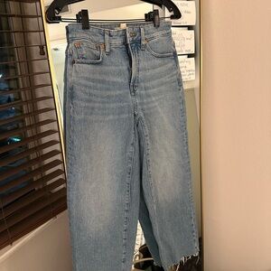 Madewell High Rise Light Blue Jeans
